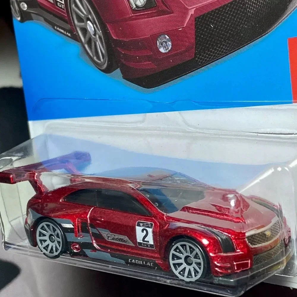 Hot Wheels '16 Cadillac ATS-V R 38/250 Candy Red HW Turbo 3/10 Die-cast NIP 2022
